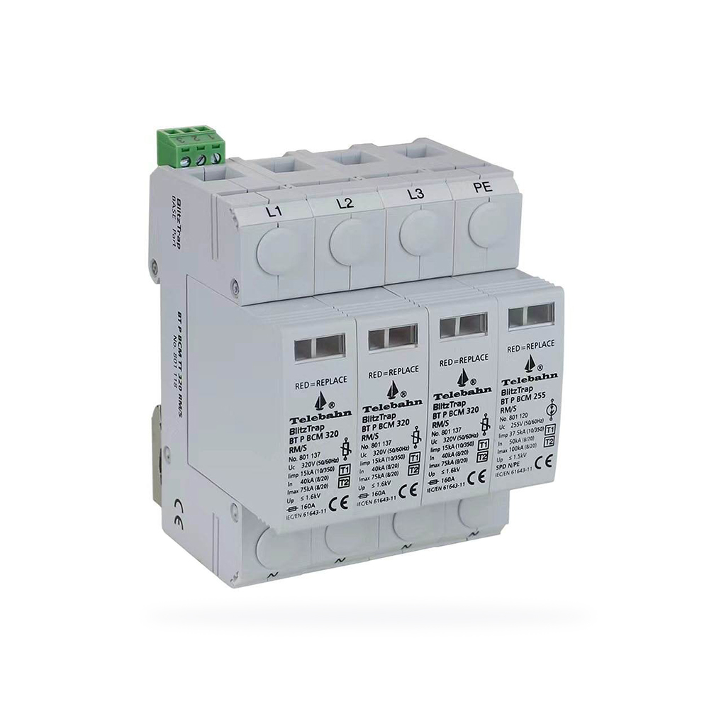 Supresor de Picos Tipo I+II 3+1 230/400V | BT P BCM TT 320 RM/S