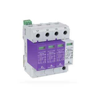 Supresor de Picos Tipo 2 3P+N 440V con Contacto Remoto