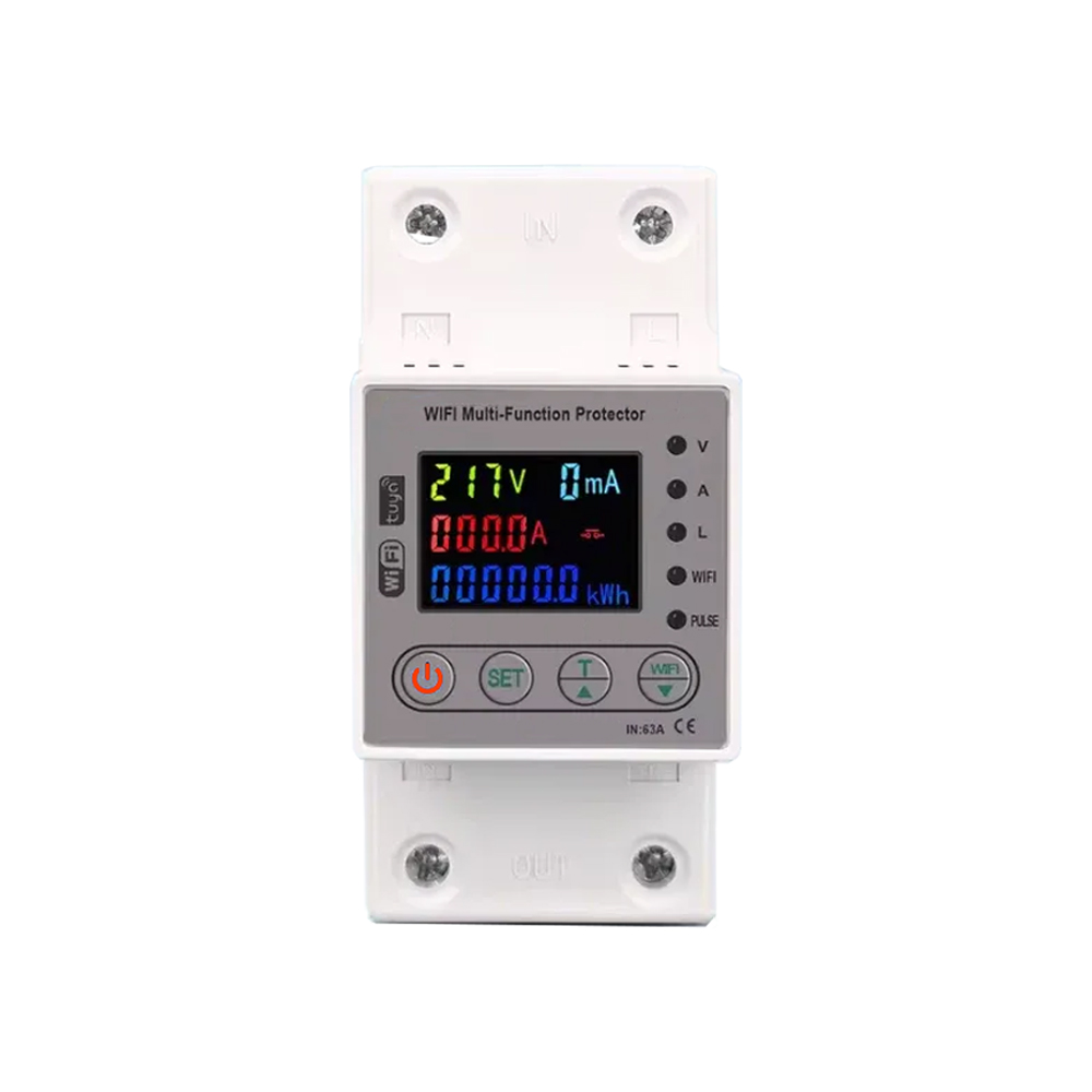 Protector Inteligente con Medidor kWh y WiFi | 63A - Imagen 2