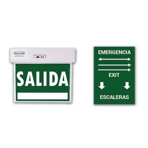 Alternative view of Luminaria de Emergencia Tipo Slim para Señalización de Salida