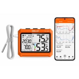 Elitech IPT-100S – Registrador Digital de Temperatura y Humedad con Bluetooth